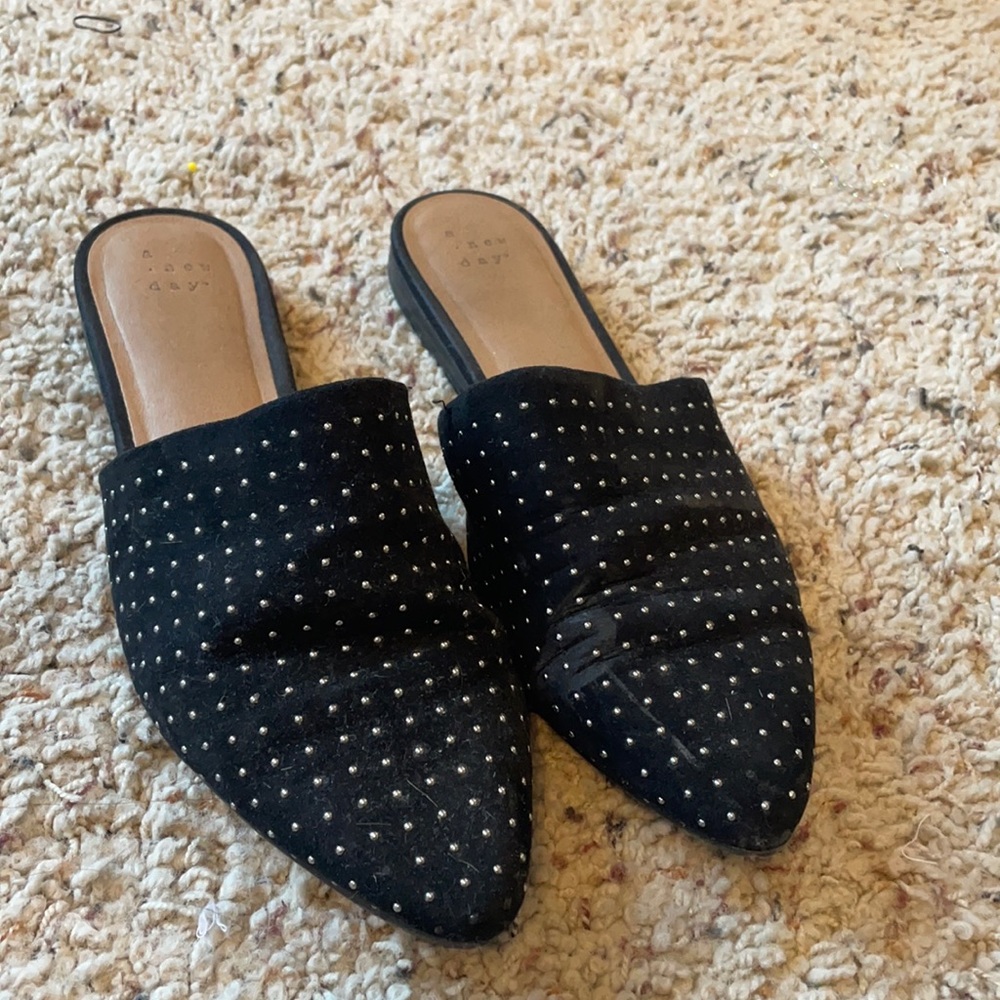 Black mules